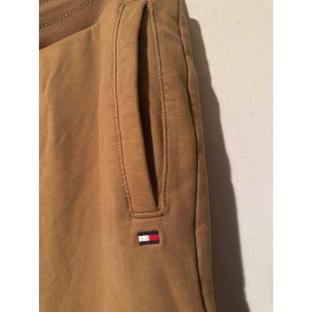Tommy Hilfiger Mens Tobacco Brown Jogger Sweatpants Gorpcore MW24521 Sz M - Picture 3 of 11